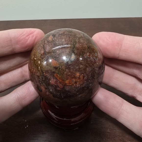 Pietersite Crystal Sphere #B - Picture 6 of 9